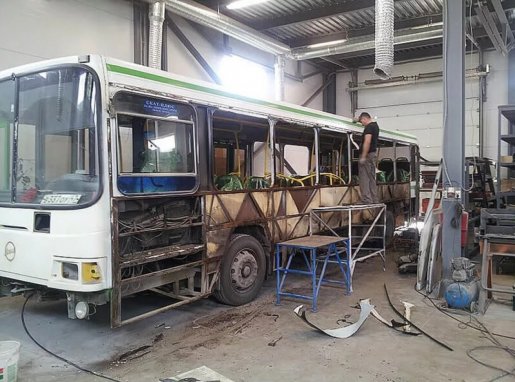 Ремонт автобусов, замена стекол, ремонт кузова стоимость ремонта и где отремонтировать - Нарьян-Мар
