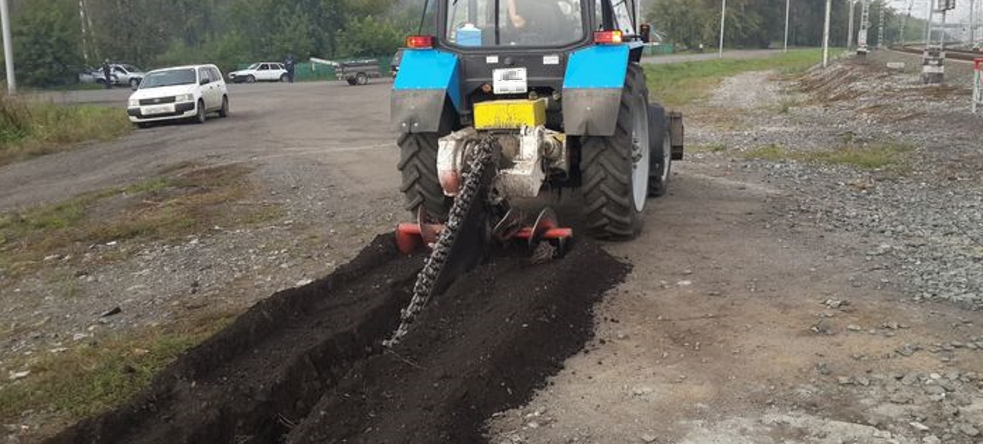 Ремонт бары грунтореза в Ненецком АО Ремонт цепной бары грунтореза на базе МТЗ в Ненецком АО