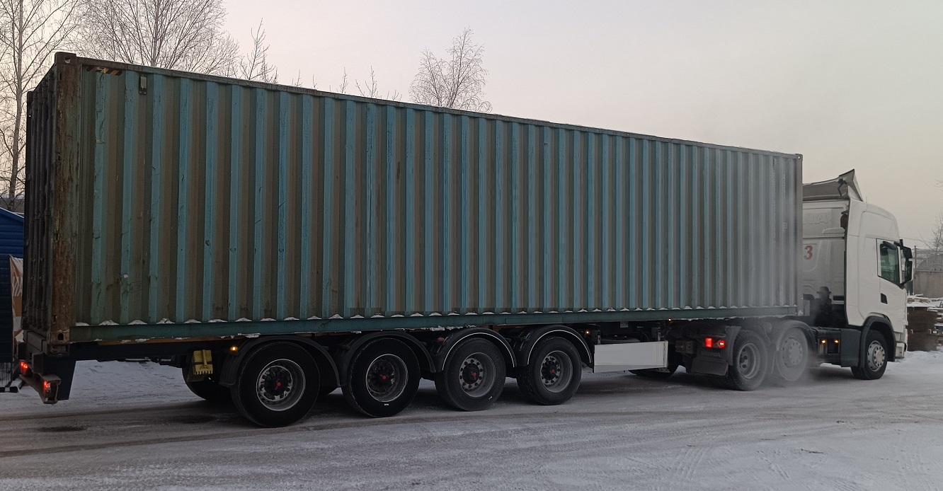 Контейнеровоз для перевозки контейнеров 20 и 40 футов в Ненецком АО